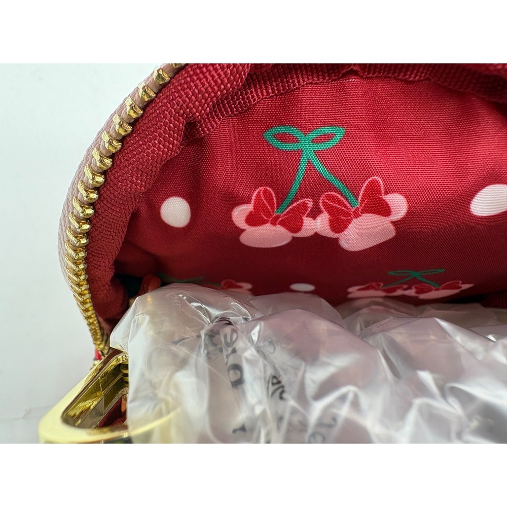 Disney Minnie Mouse Cherry Pie mini backpack and coin purse - Picture 11 of 12